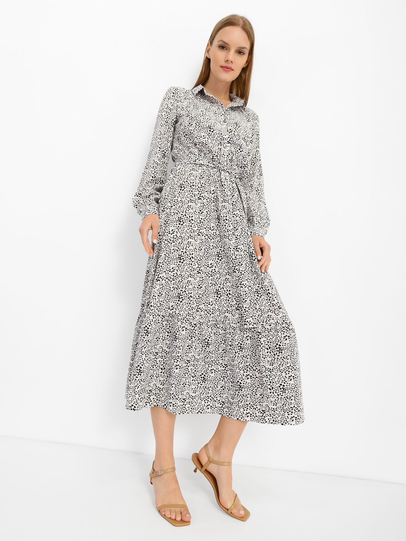 Платье миди Braska модель 71-3745/302 Фото