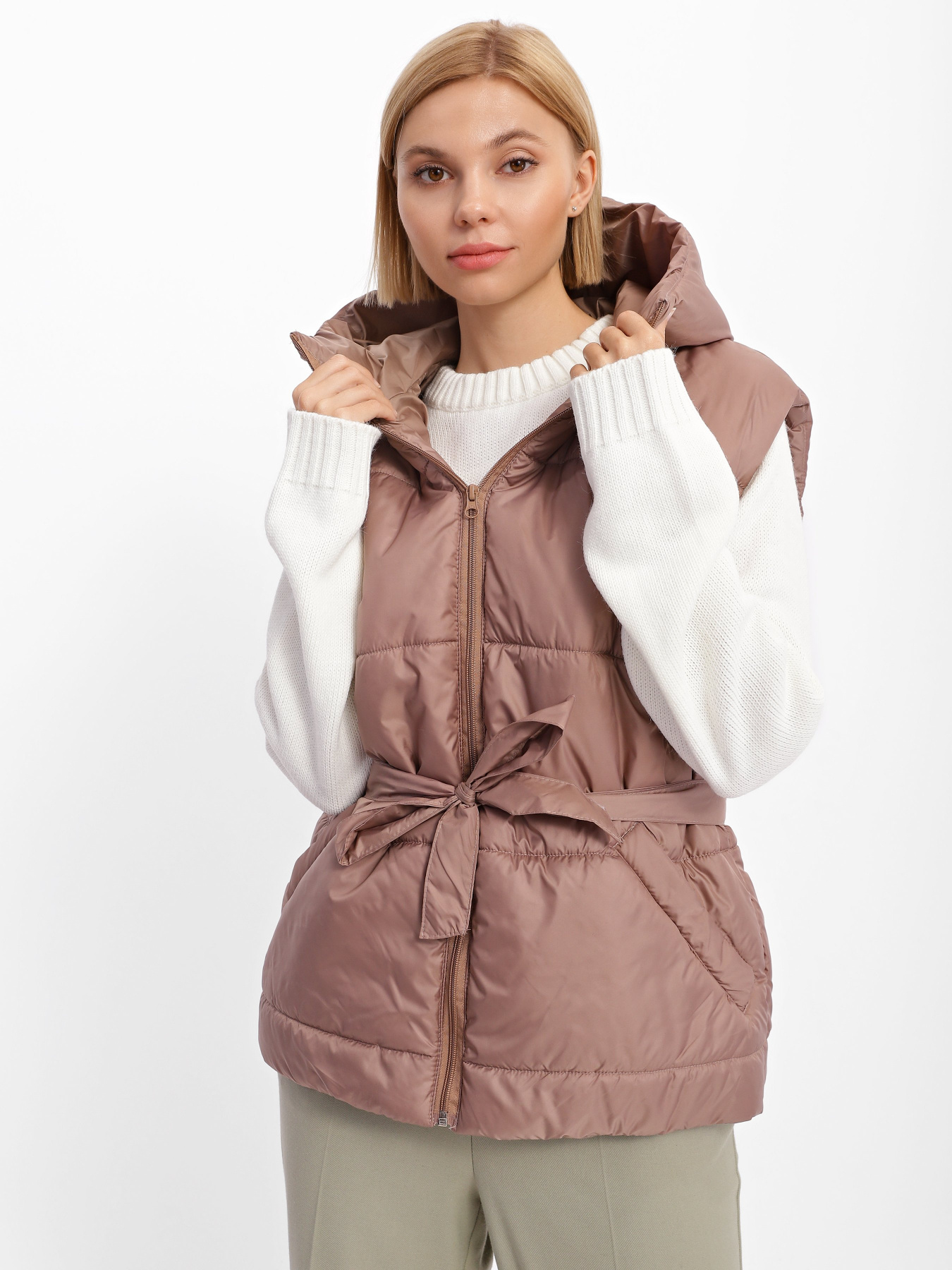 Утеплений жилет Braska модель 71-8931/304 Фото