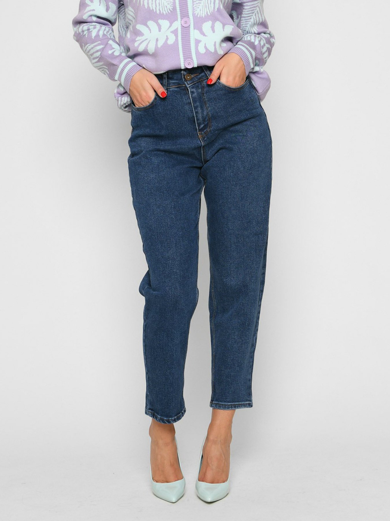 Джинсы мом Braska модель 32105-2 Фото