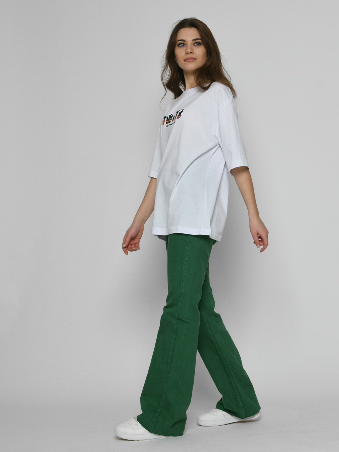 Широкие джинсы Braska модель 32142-12 Фото