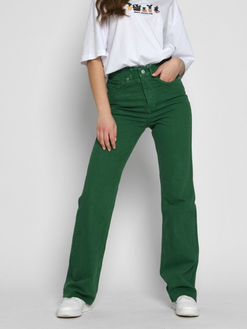 Широкие джинсы Braska модель 32142-12 Фото