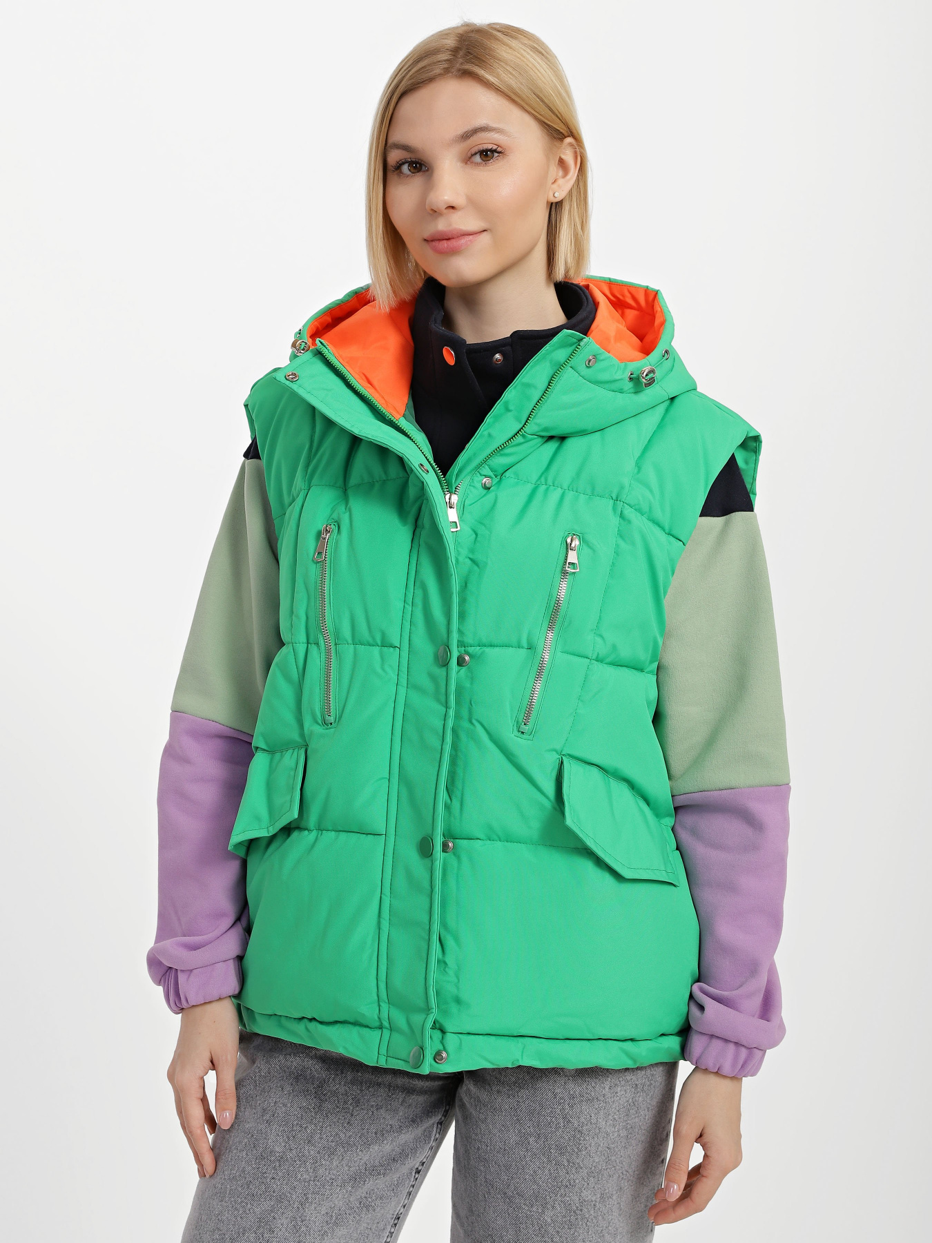 Утеплений жилет Braska модель 81-7640/317 Фото