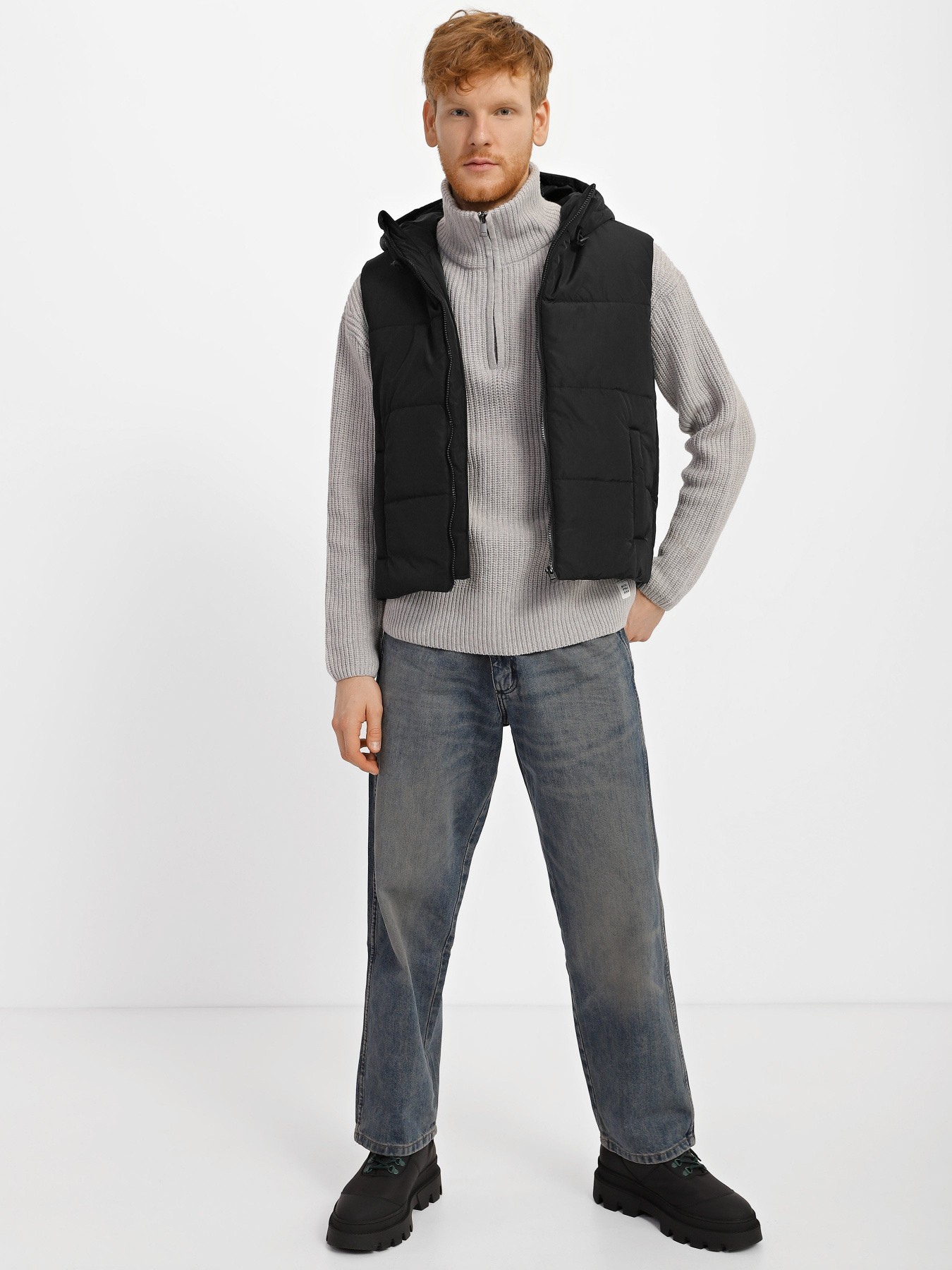 Утеплений жилет Braska модель 82-6880/301 Фото