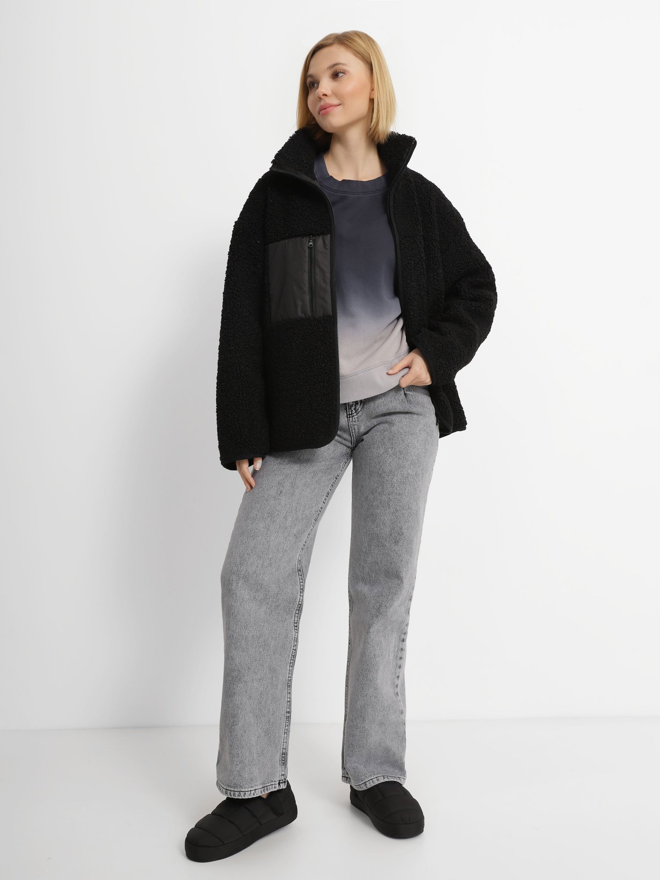 Демисезонная куртка Braska Шерпа модель 54025/301 Фото