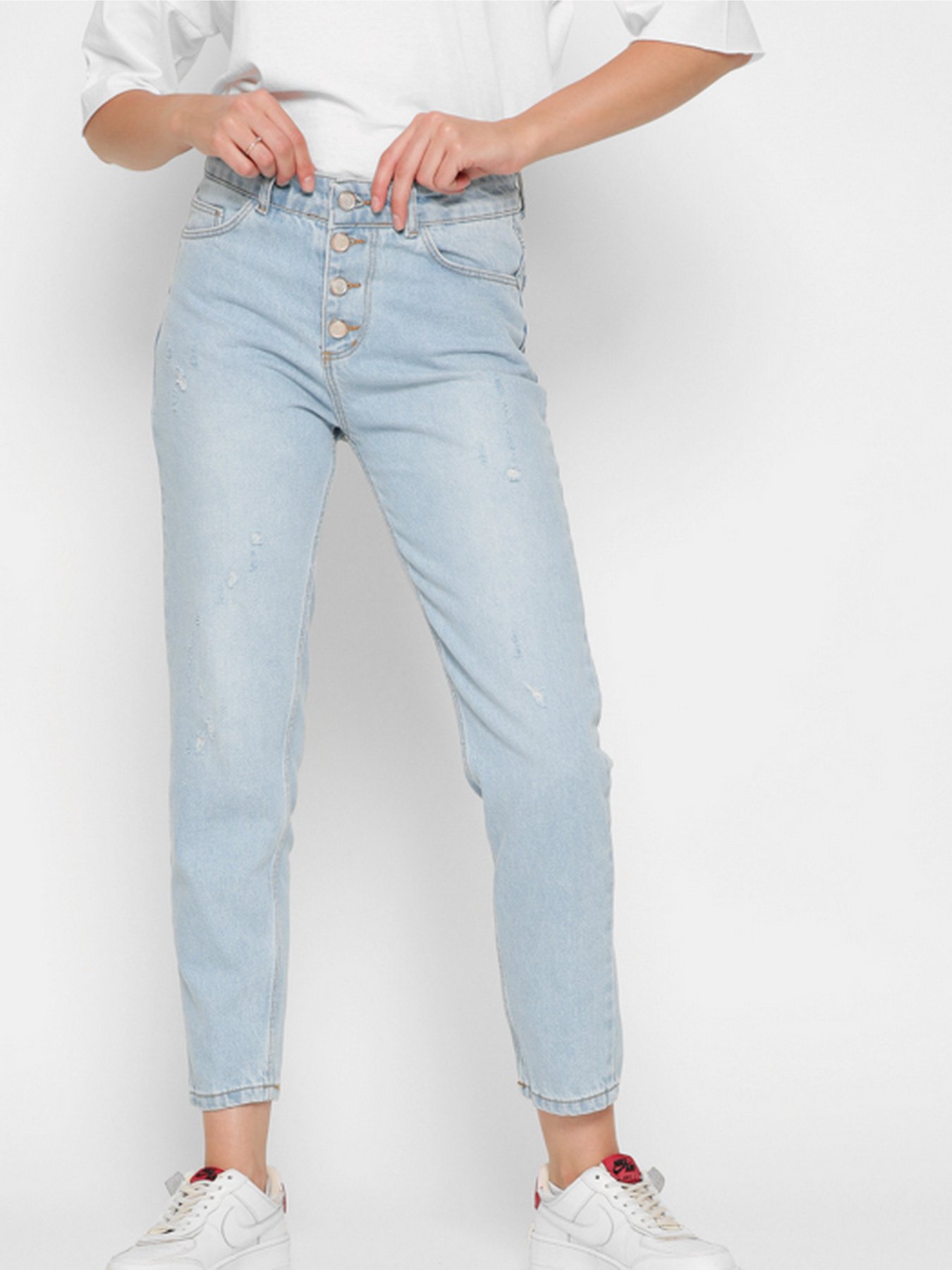 Прямые джинсы Braska модель 32018-11 Фото