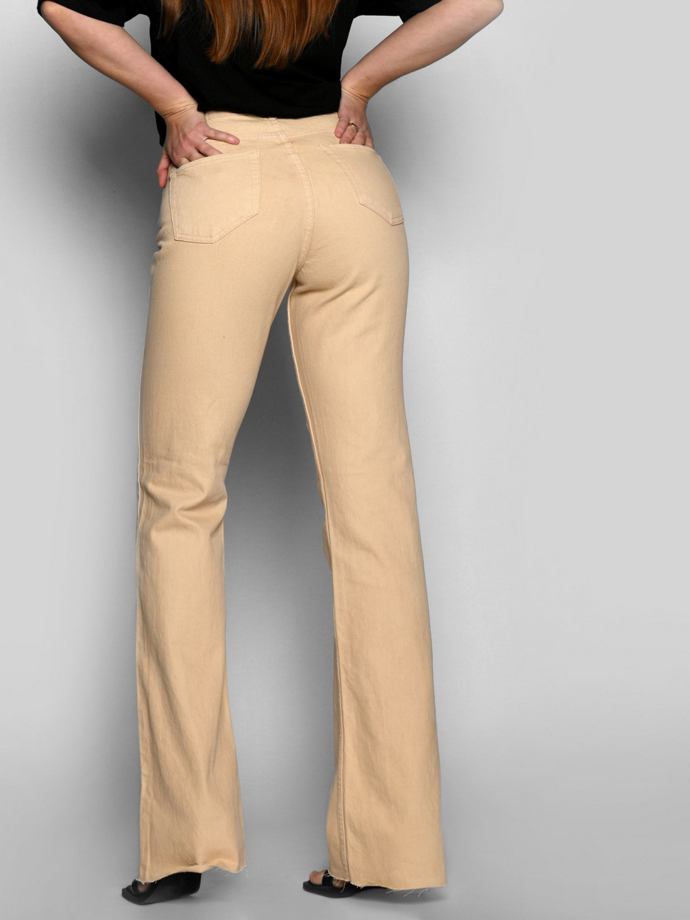 Расклешенные джинсы Braska модель 32142-10 Фото