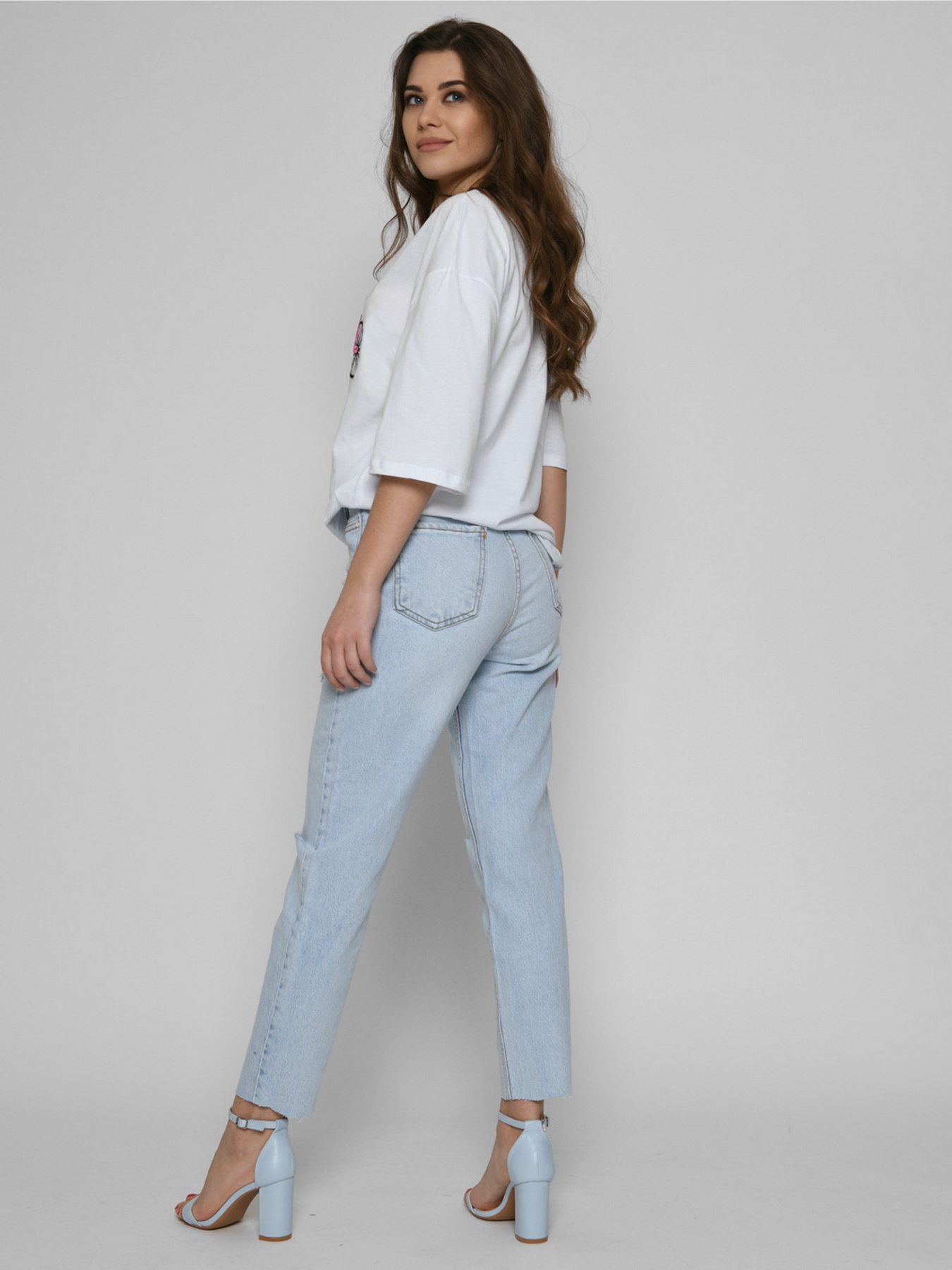 Прямые джинсы Braska модель 32145-11 Фото