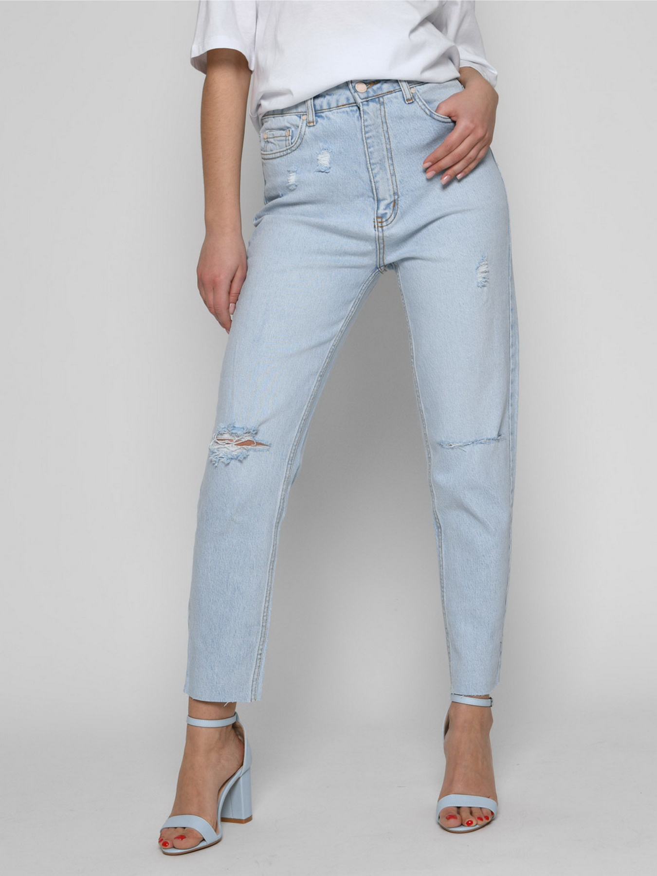 Прямые джинсы Braska модель 32145-11 Фото