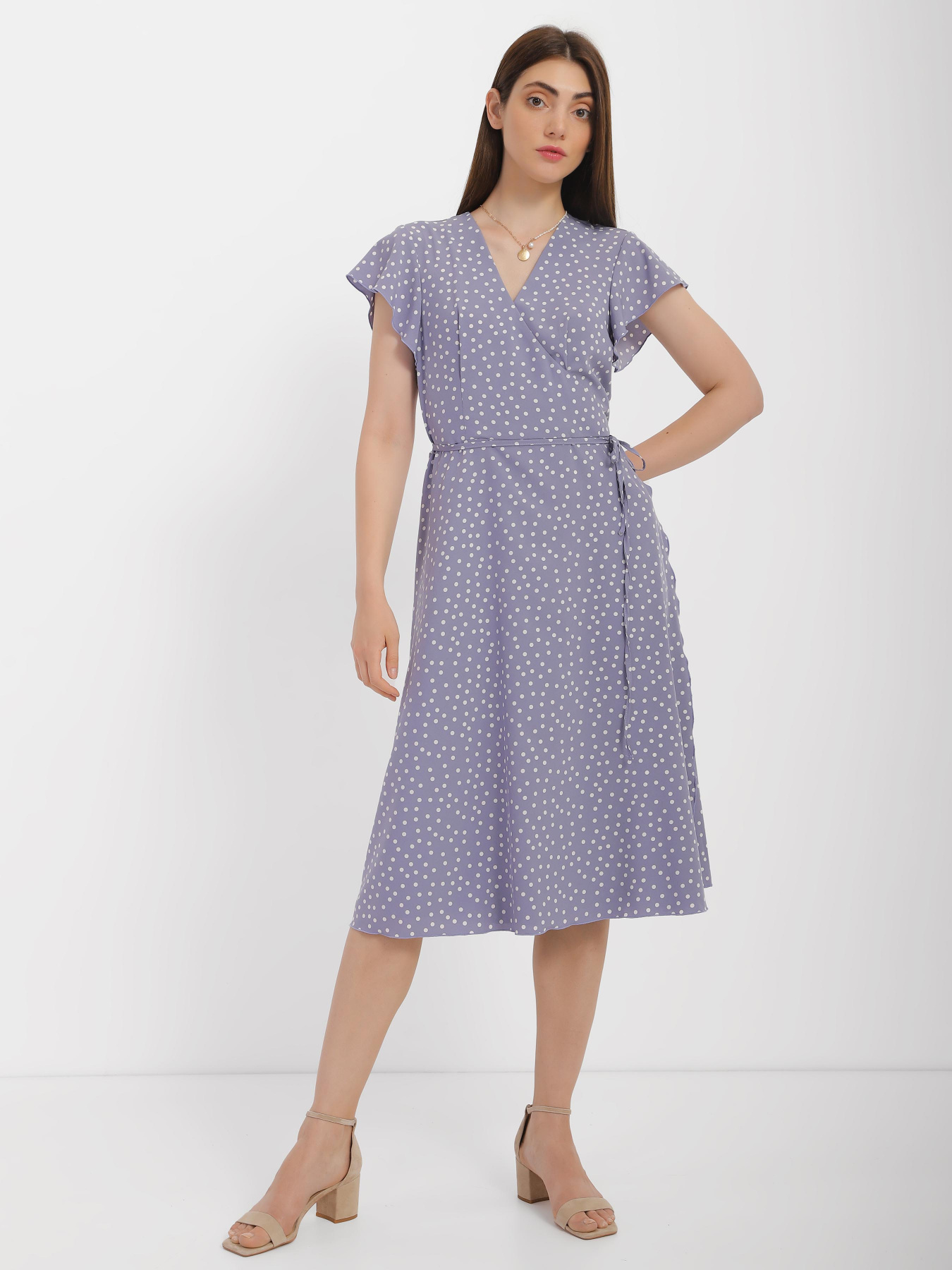 Платье миди Braska модель 81-3121/308 Фото