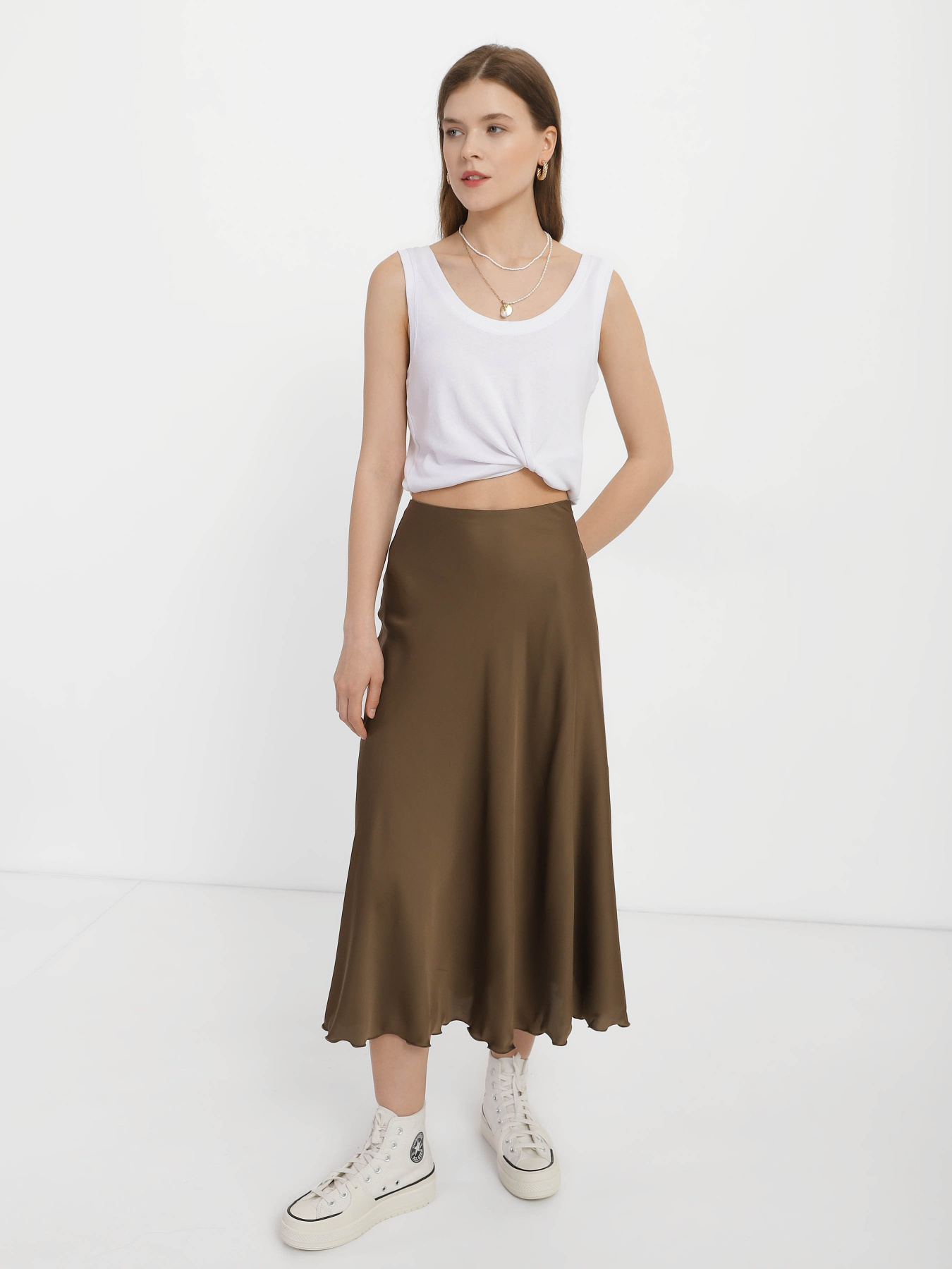 Спідниця міді Braska модель 3264-1 Фото