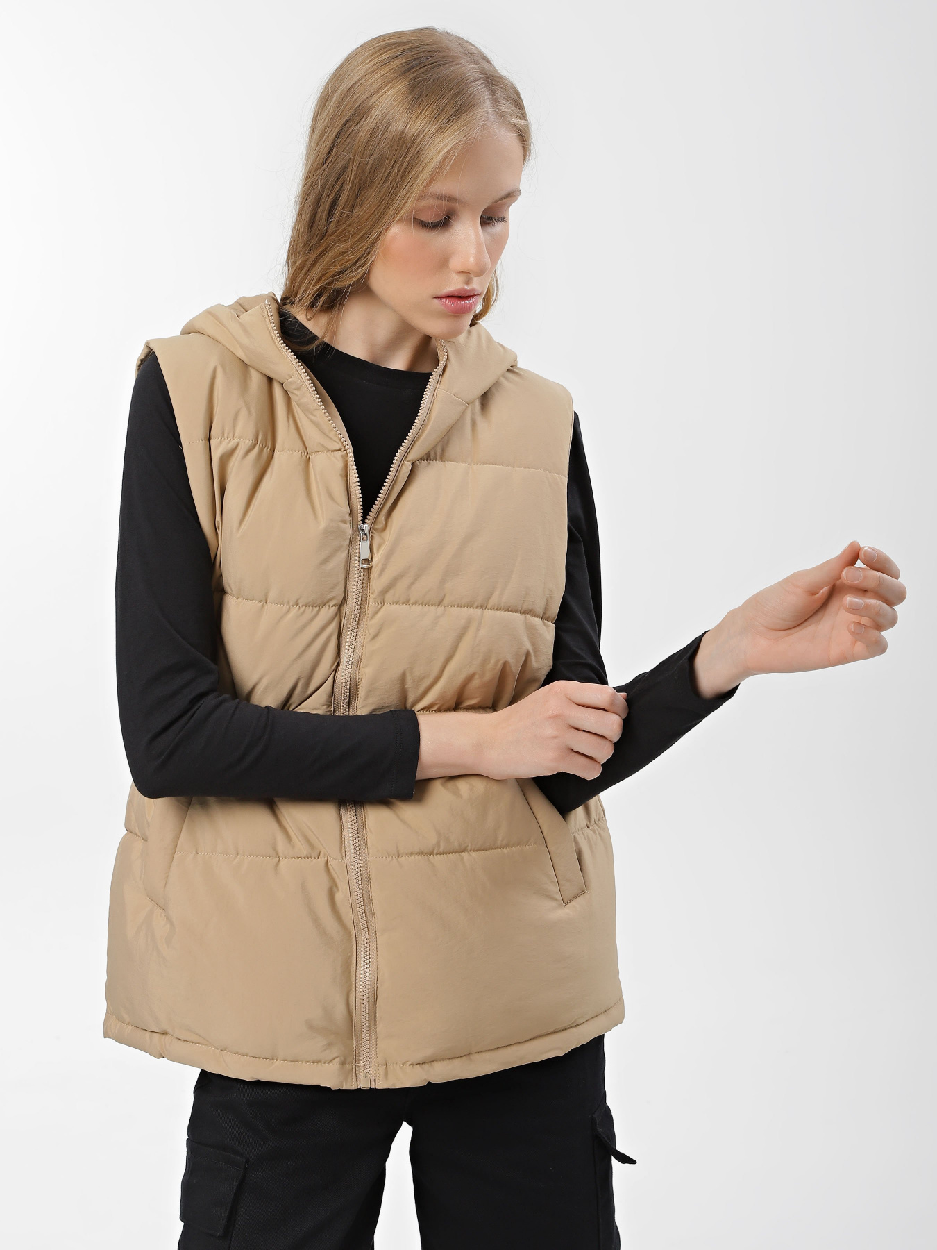 Утеплений жилет Braska модель 91-9011/304 Фото