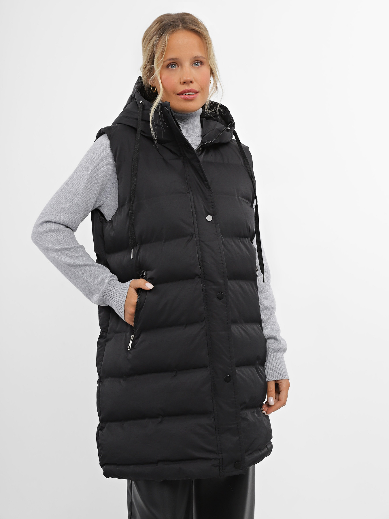 Утеплений жилет Braska модель 91-2181/301 Фото