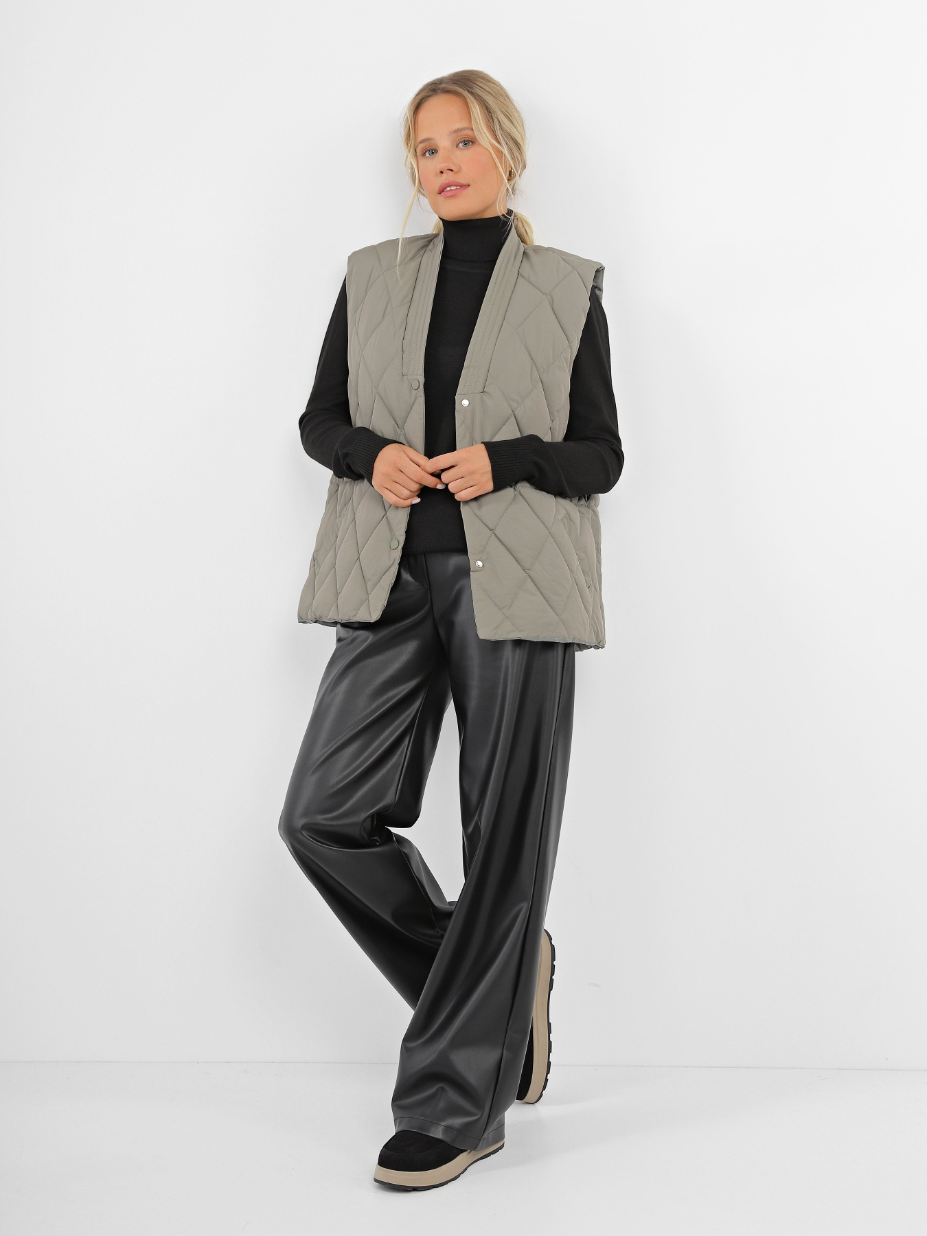 Утеплений жилет Braska модель 91-5272/316 Фото