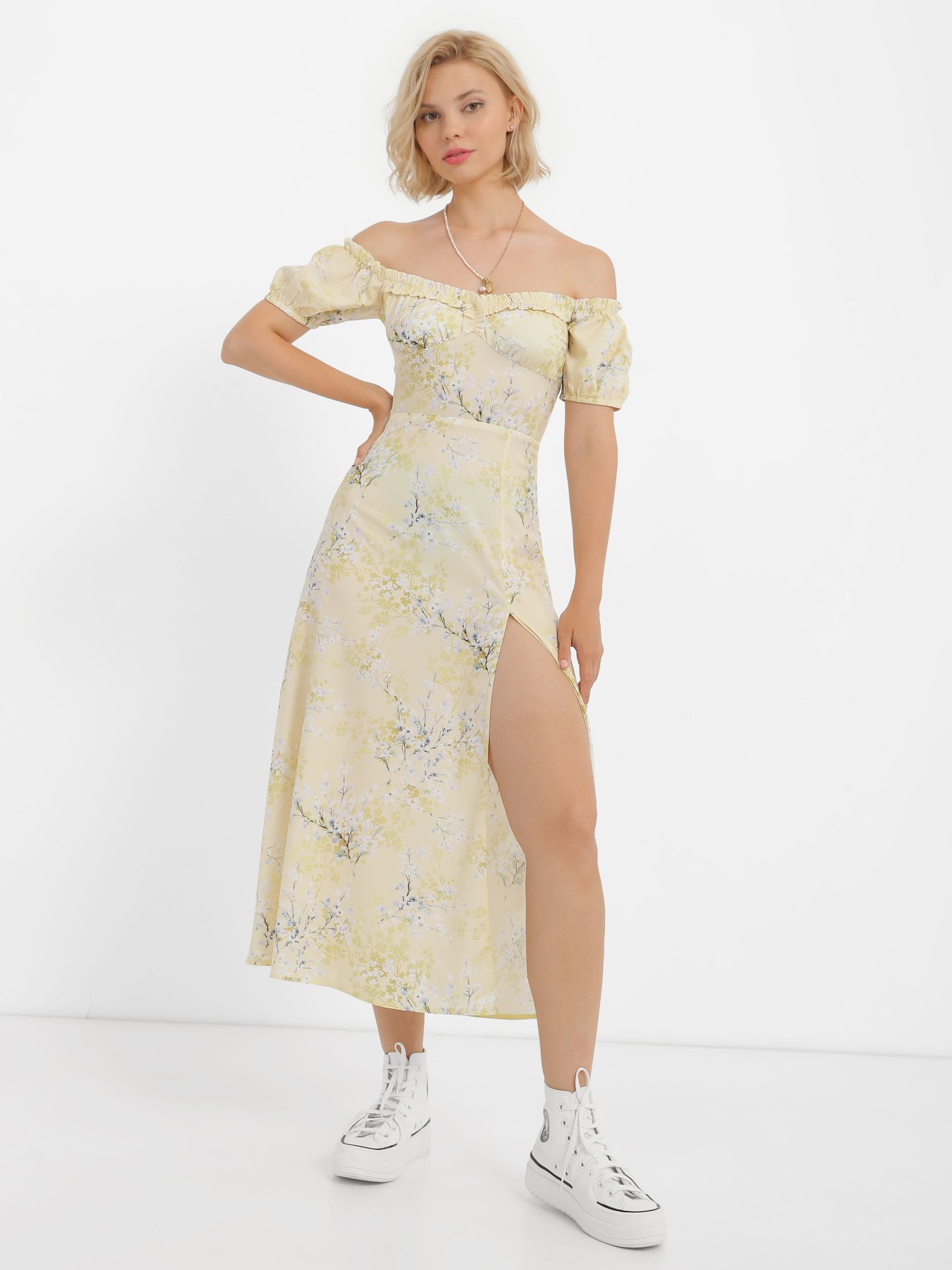 Платье миди Braska модель 81-6251/311 Фото