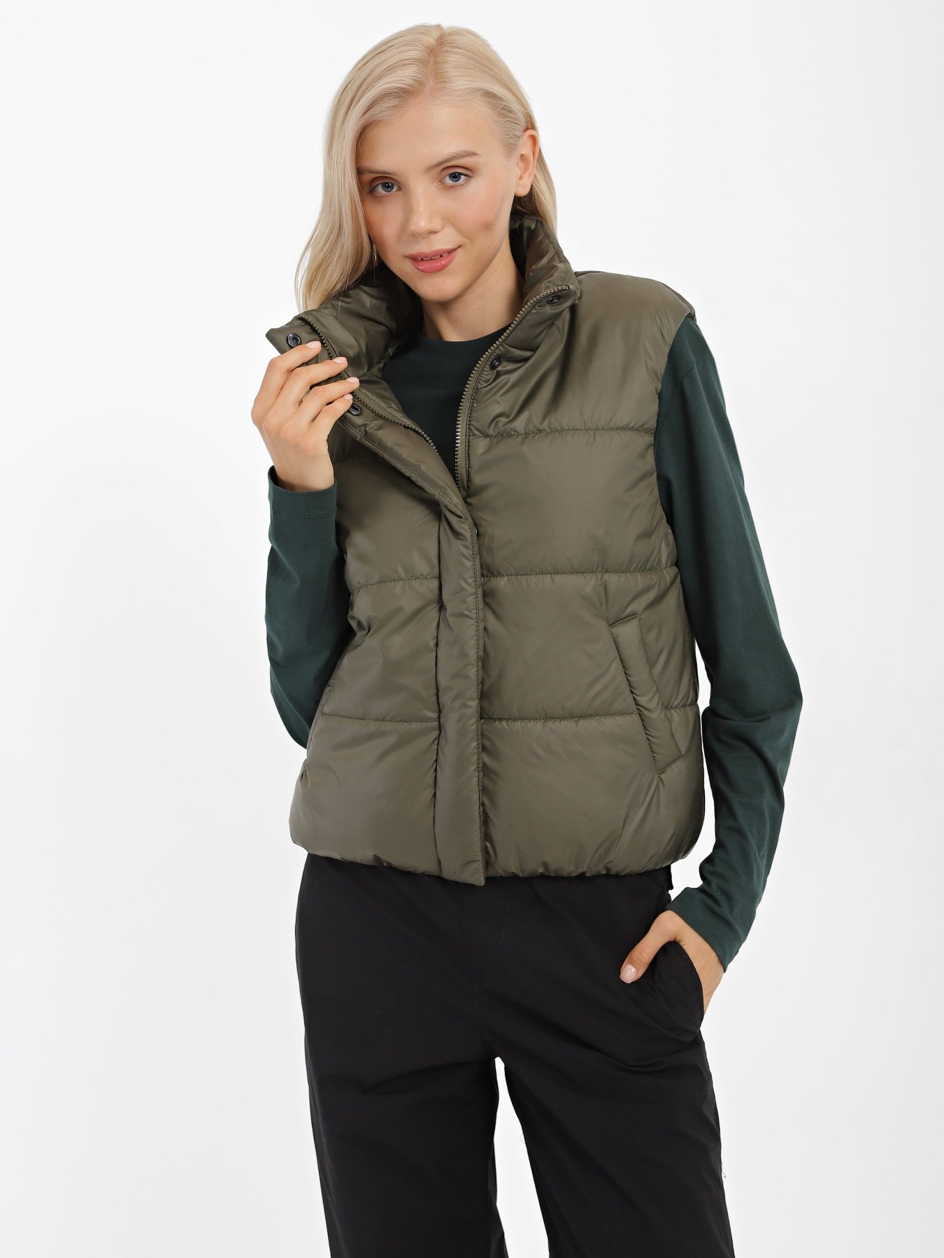 Жилет с утеплителем Braska модель 91-100/319 Фото