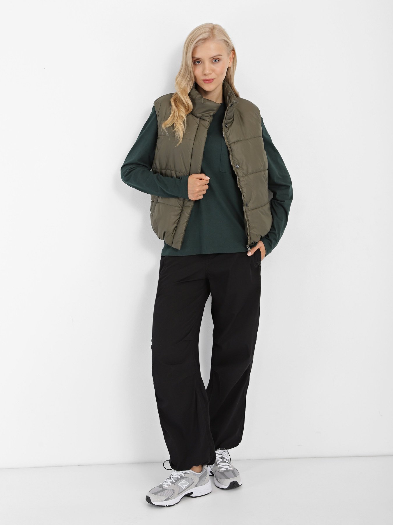 Утеплений жилет Braska модель 91-100/319 Фото