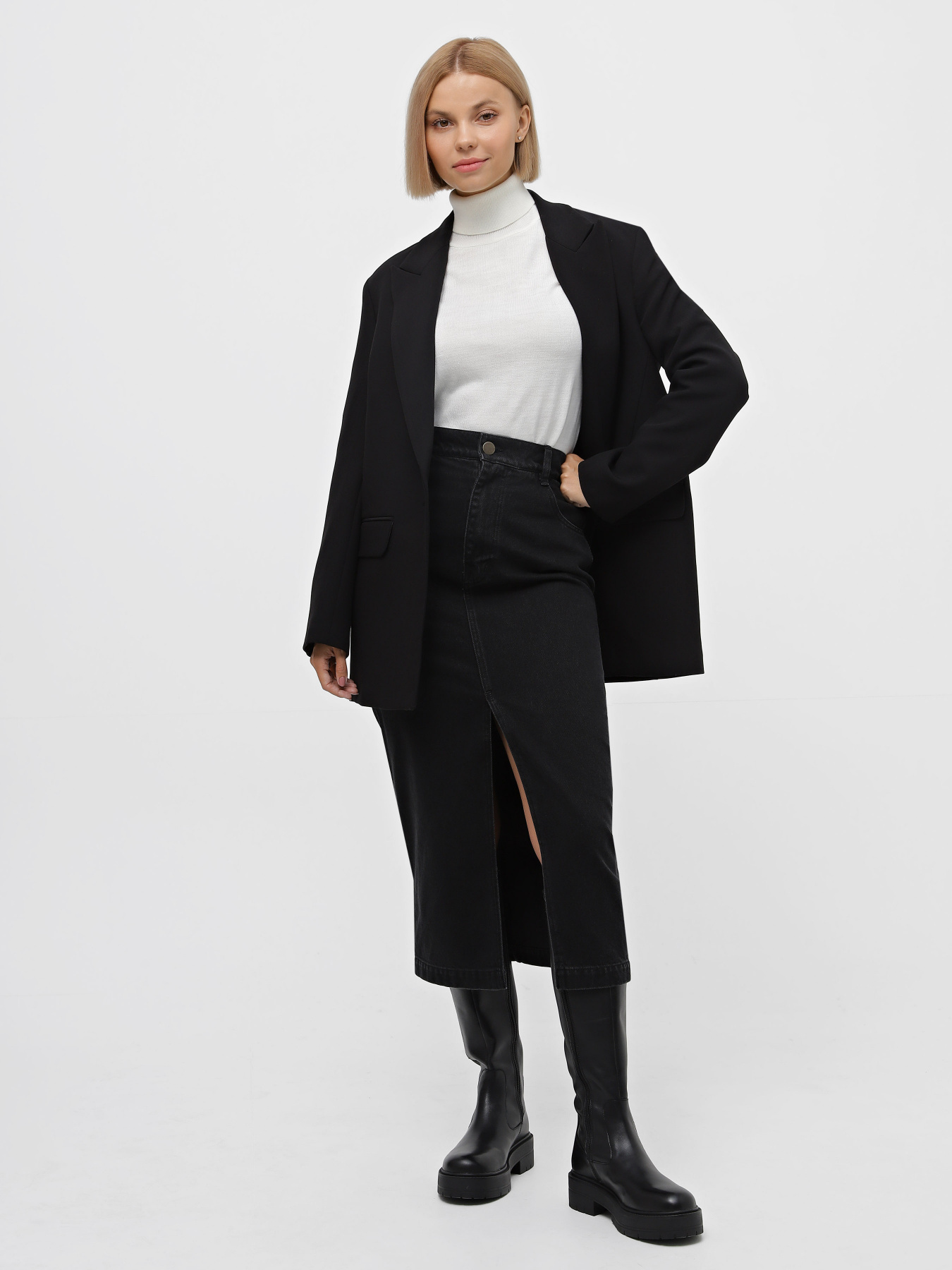 Джинсовая юбка Braska модель 3919.10 Фото