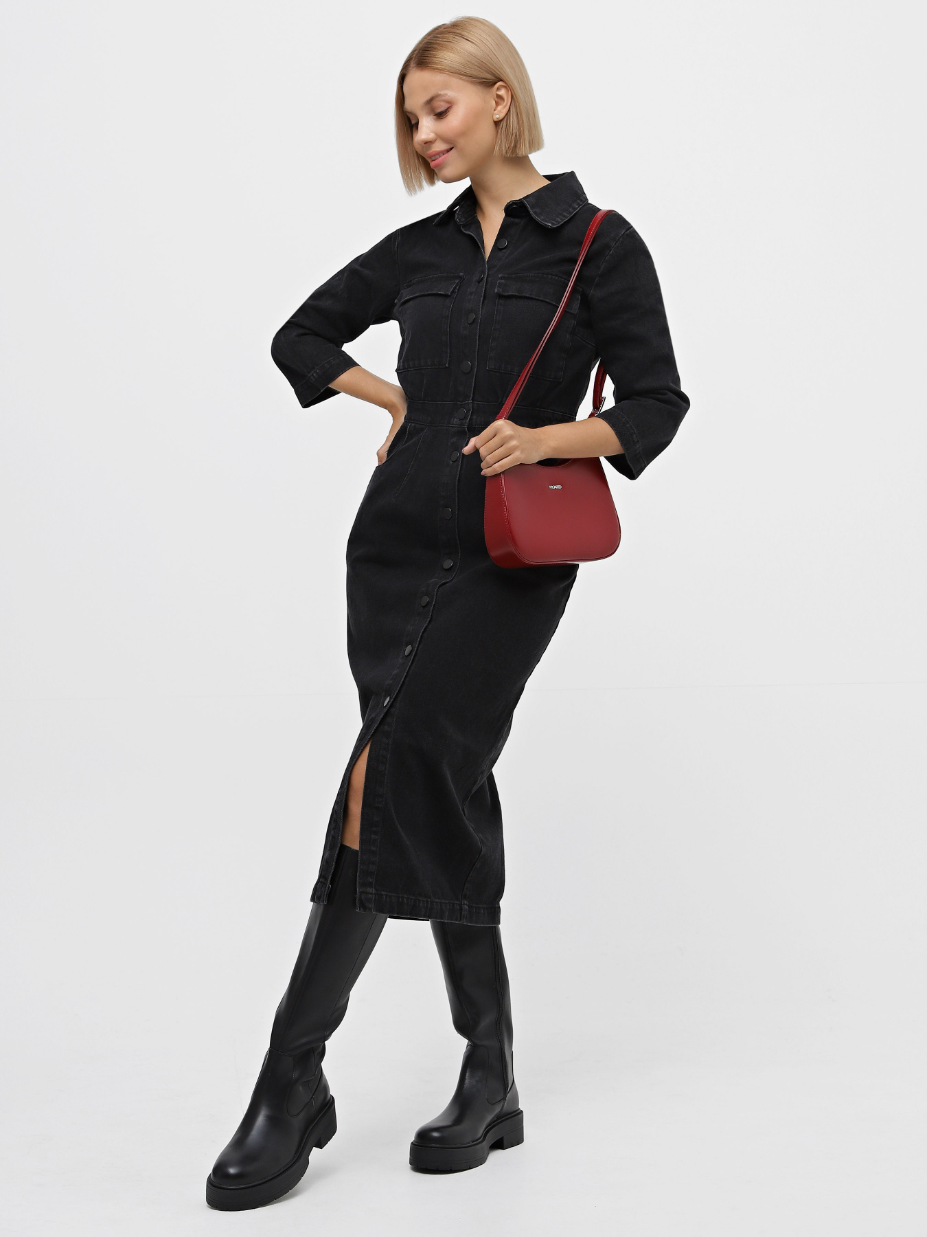 Платье миди Braska модель 3918.10 Фото