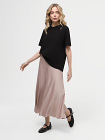 Спідниця міді Braska модель UB-13014-10 Спідниця міді Braska модель UB-13014-10 Фото