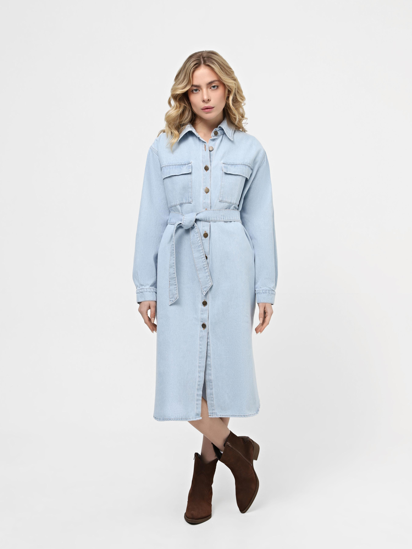 Платье миди Braska модель 4118.6 Фото