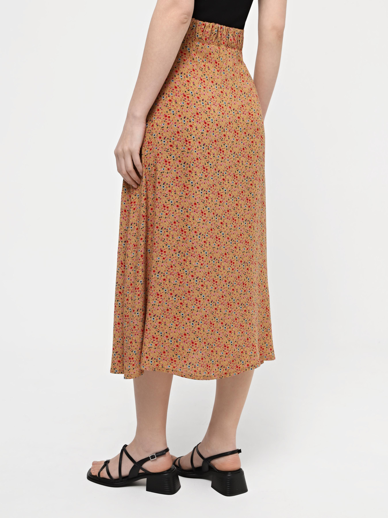 Спідниця міді Braska модель UB-3267-10 Спідниця міді Braska модель UB-3267-10 Фото