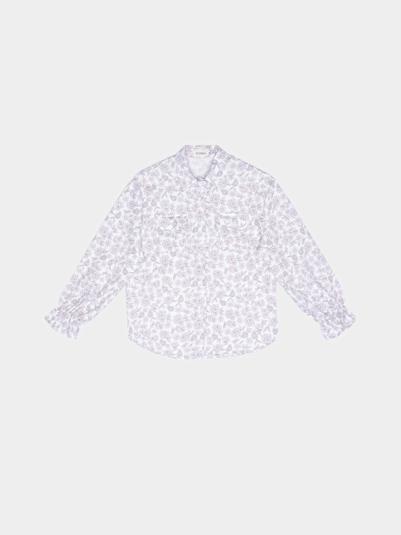 Рубашка повседневная Braska модель 22-01-002 Фото