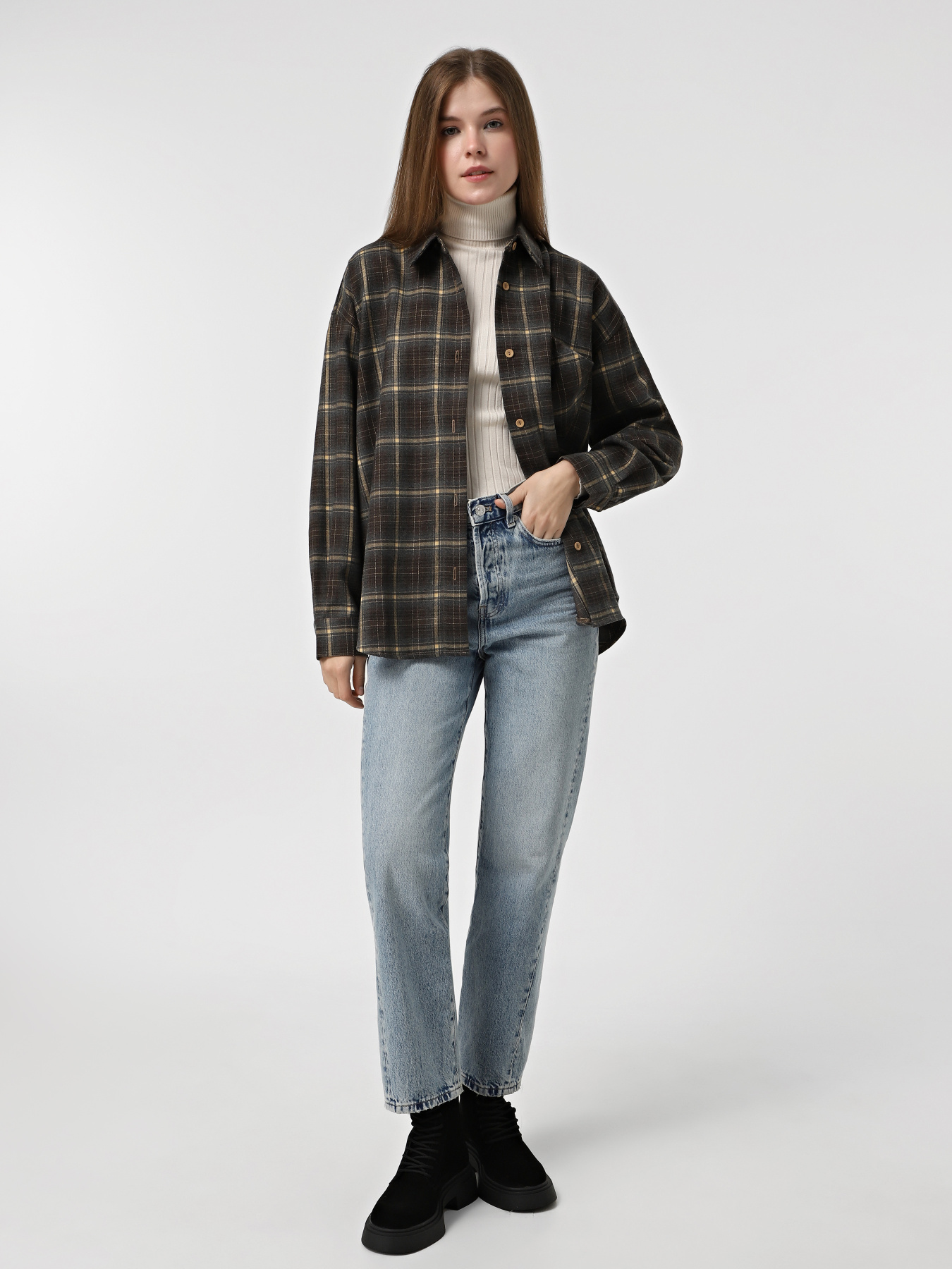 Рубашка повседневная Braska модель 01246742 Рубашка повседневная Braska модель 01246742 Фото