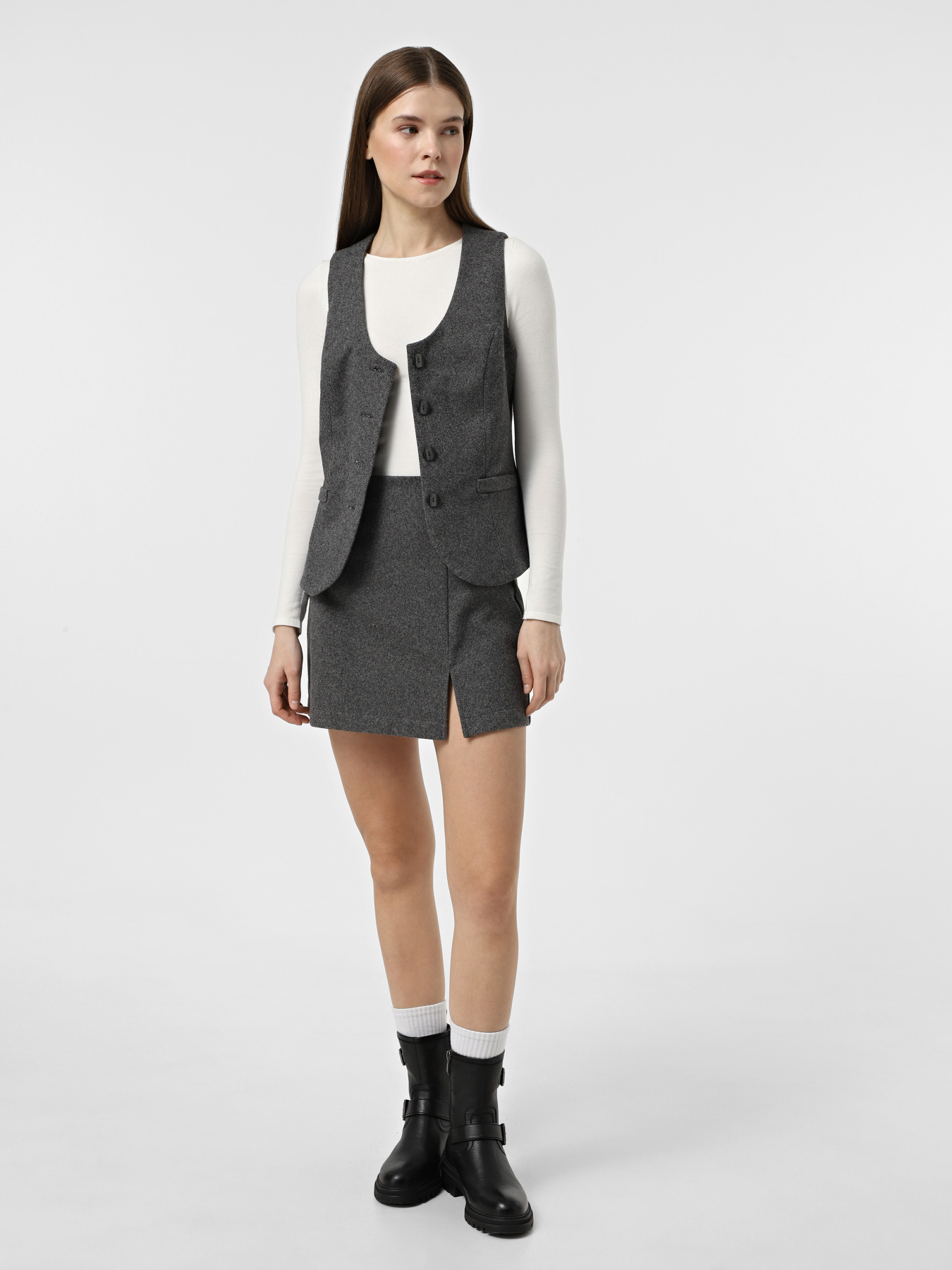 Жилет классический Braska модель 21-4020/316 Фото