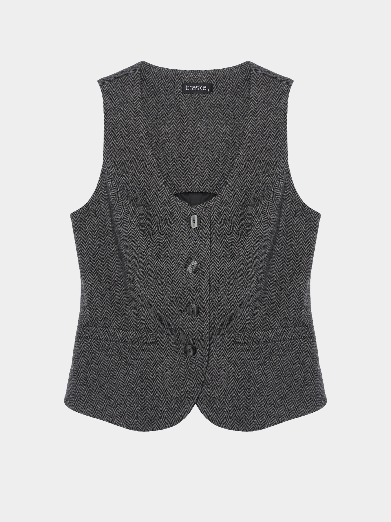 Класичний жилет Braska модель 21-4020/316 Фото