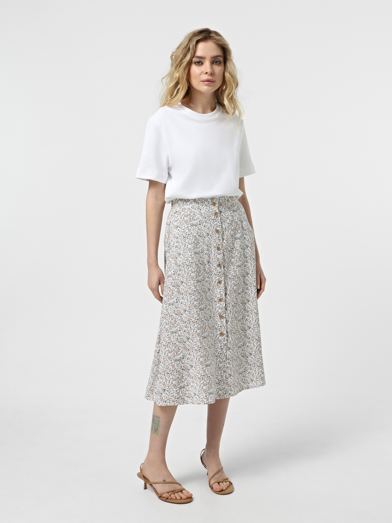 Юбка миди Braska модель 31-8550/302 Фото