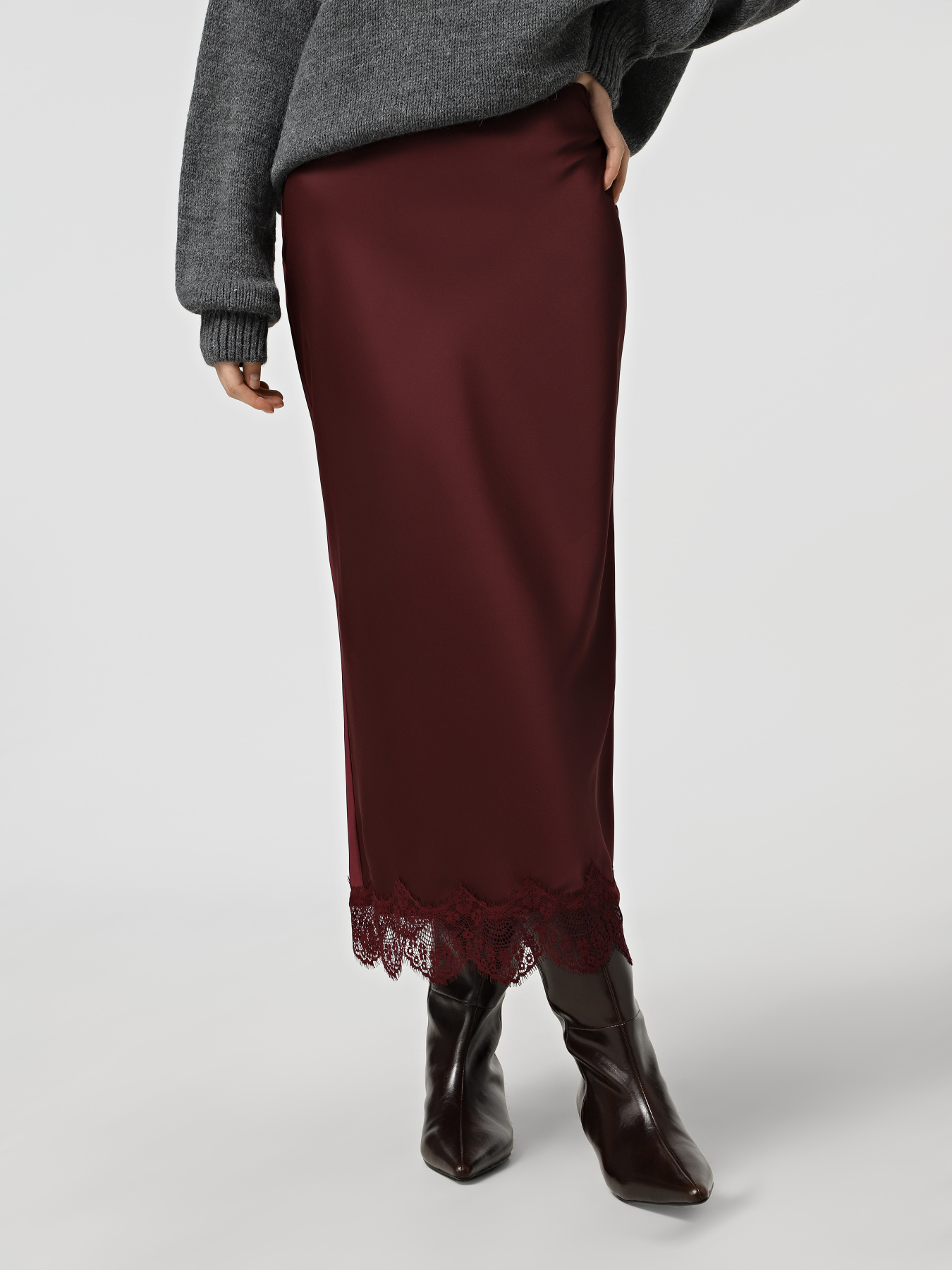 Спідниця міді Braska модель 32076-16 Спідниця міді Braska модель 32076-16 Фото