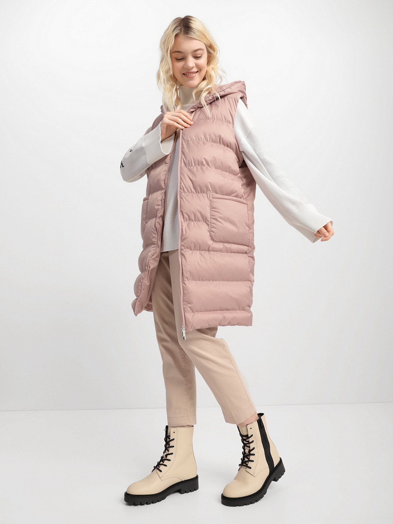 Утепленный жилет Braska модель 41-5663/344 Фото