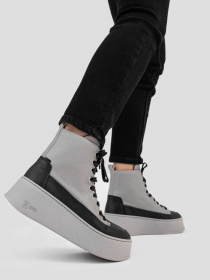 Черевики Bronx Bumpp-In High Top модель 47368-AG-3562 Фото