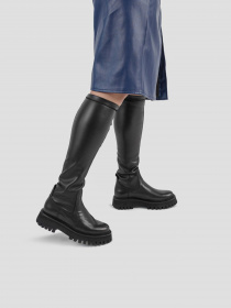 Чоботи Bronx Groov-Y Stretch High модель 14211-A-01 Фото