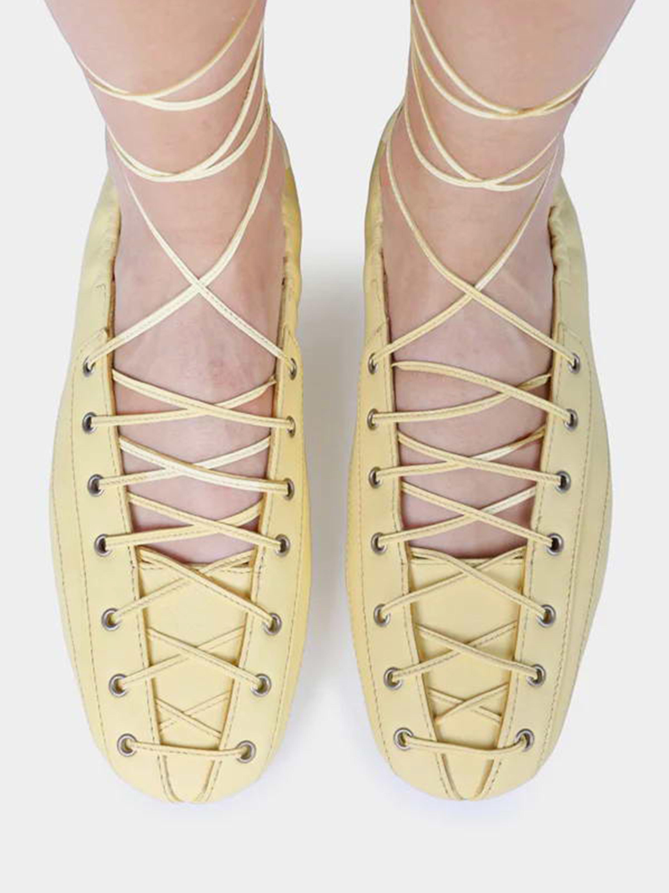 Балетки Bronx модель 66686-D-3885-Butter Yellow Фото