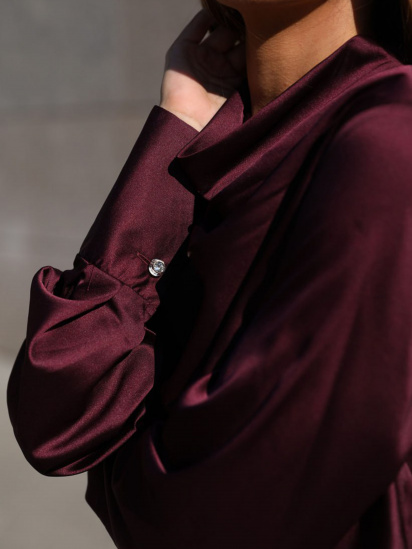 Блуза Jadone Fashion модель Bluza_Kamilla_marsala — фото 3 - INTERTOP