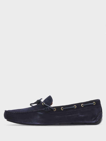 Мокасини GRAF shoes модель 7574A002 NAVY SUEDE — фото - INTERTOP