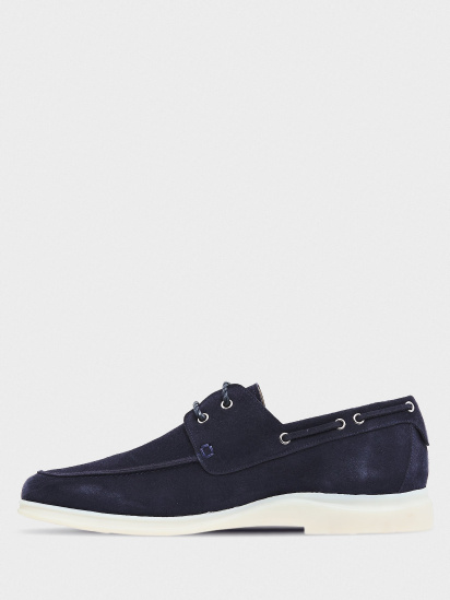 Мокасини GRAF shoes модель 0676 NAVY SUEDE — фото - INTERTOP