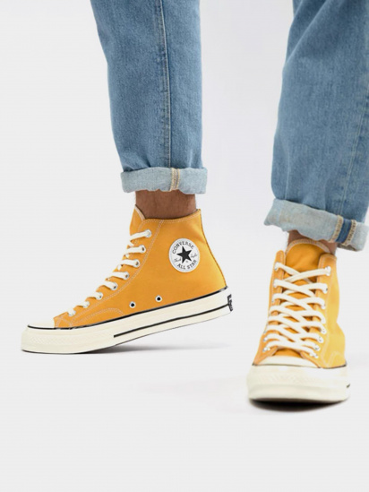 Кеди високі CONVERSE Chuck 70 Classic High Top модель 162054C — фото 6 - INTERTOP