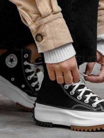 Кеды высокие CONVERSE RUN STAR HIKE HIGH TOP модель 166800C Кеды высокие CONVERSE RUN STAR HIKE HIGH TOP модель 166800C Фото