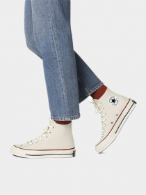 Кеди високі CONVERSE Chuck 70 HI Parchment Модель 162053C Фото