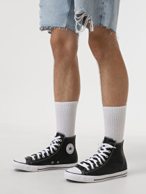 Кеди високі CONVERSE CHUCK TAYLOR ALL STAR LEATHER модель 132170C Фото