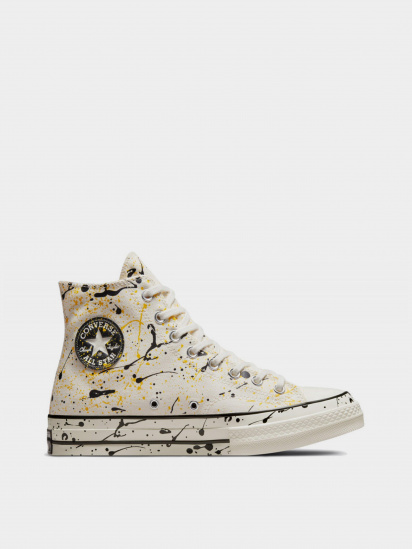 Кеди високі CONVERSE Chuck 70 Archive Paint Splatter модель A01170C — фото - INTERTOP