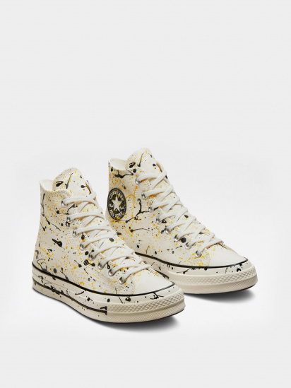 Кеди високі CONVERSE Chuck 70 Archive Paint Splatter модель A01170C — фото 3 - INTERTOP