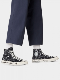 Кеди високі CONVERSE Chuck 70 Archive Paint Splatter модель A01171C Фото