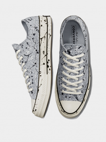 Кеди низькі CONVERSE Chuck 70 Archive Paint Splatter модель A01172C — фото 5 - INTERTOP