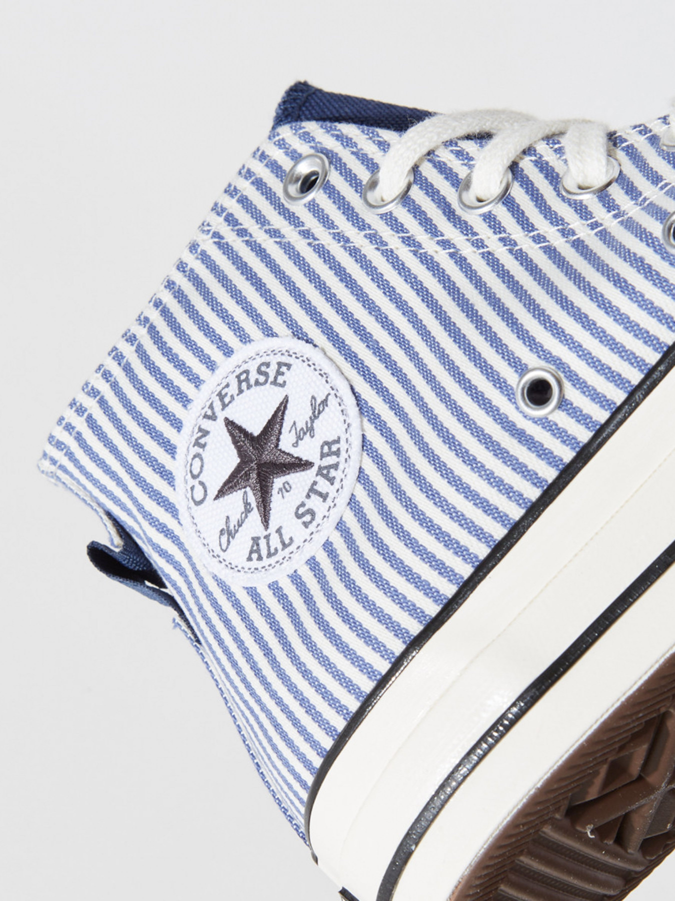 Кеды высокие CONVERSE Chuck 70 Crafted Stripe модель A00472C Фото