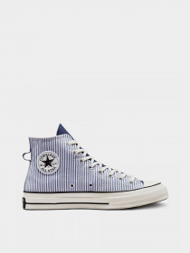 Кеды высокие CONVERSE Chuck 70 Crafted Stripe модель A00472C Фото
