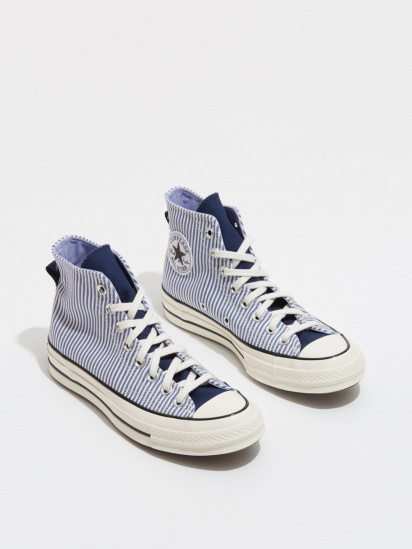 Кеди високі CONVERSE Chuck 70 Crafted Stripe модель A00472C — фото 3 - INTERTOP