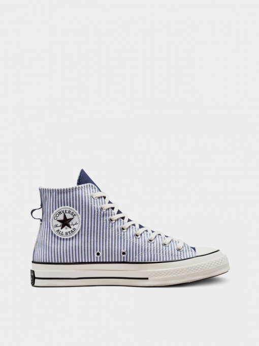 Кеди високі CONVERSE Chuck 70 Crafted Stripe модель A00472C Фото